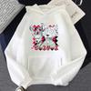 Hoodies Men Women Fashion Spring/autumn Pink Anime Sweatshirt Legoshi Beastars Print Clothing Harajuku Casual Unisex Clothes