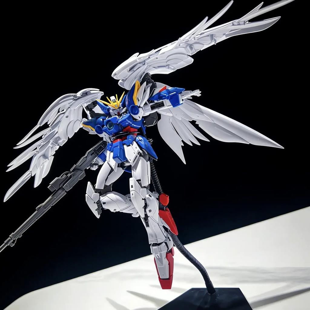 7703 Модель для сборки Mecha MG Wing Zero Ver.Ka в масштабе 1/100 с коробкой DIY Коллекционная игрушка Подарок для мальчиков Любителям хобби