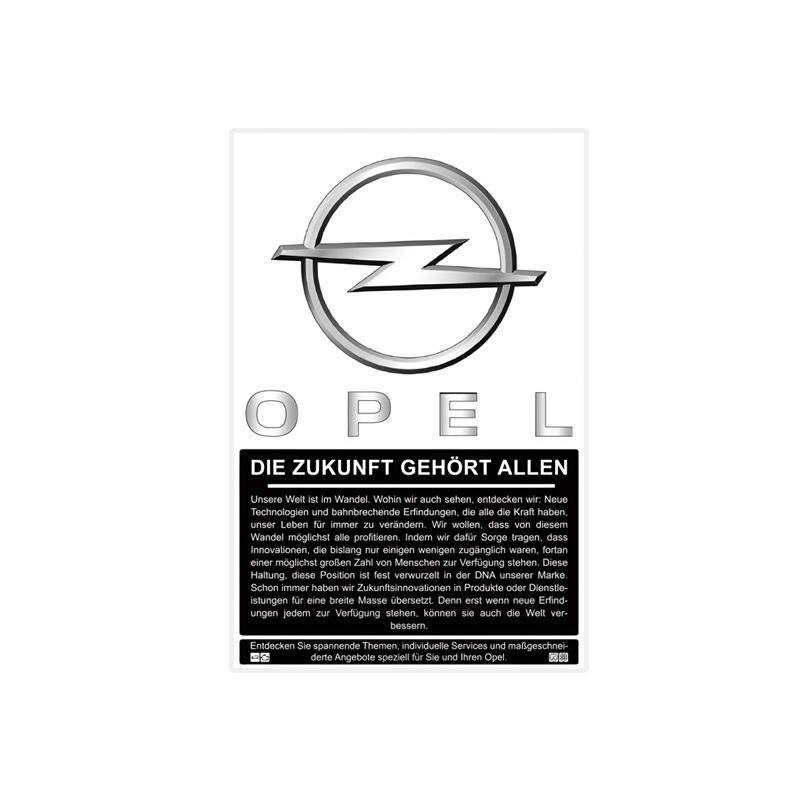 1pcs Car Front WIndshleld Statlc Sticker Waterproof Statlc Decal Flt For Opel Insignia Astra Antara Meriva Zafira H G Corsa