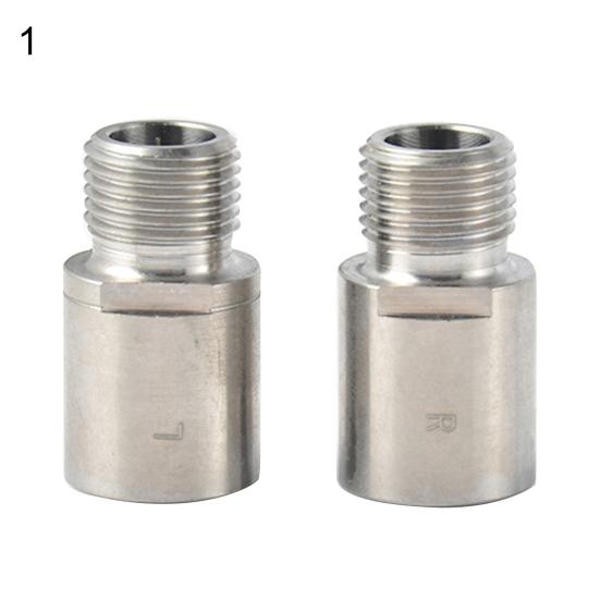 2Pcs/Set Left Right Pedal Extenders Spacers Adapters Anti-rust Effort Saving Waterproof Adapters