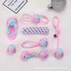 "Dog Rope Chew Toy Set: Braided Cotton Ball and Molar Toy"
