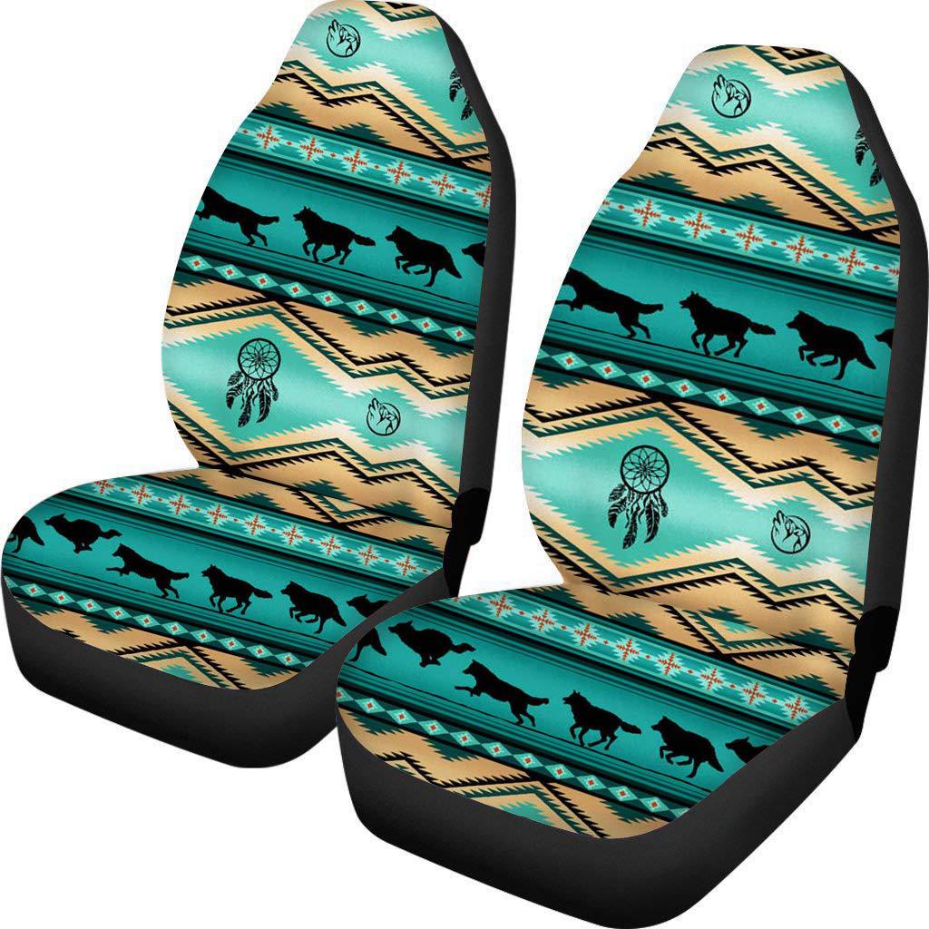 Car Seat Cover Striped Pattern
