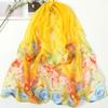 Shawl Clothing Accessories Silk Scarf Beach Shawl Summer Beach Sarong Scarf Ladies Chiffon Scarf