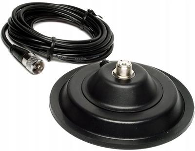 Magnetic Base. Magnet for CB PL Antenna 145mm, 4m Cable