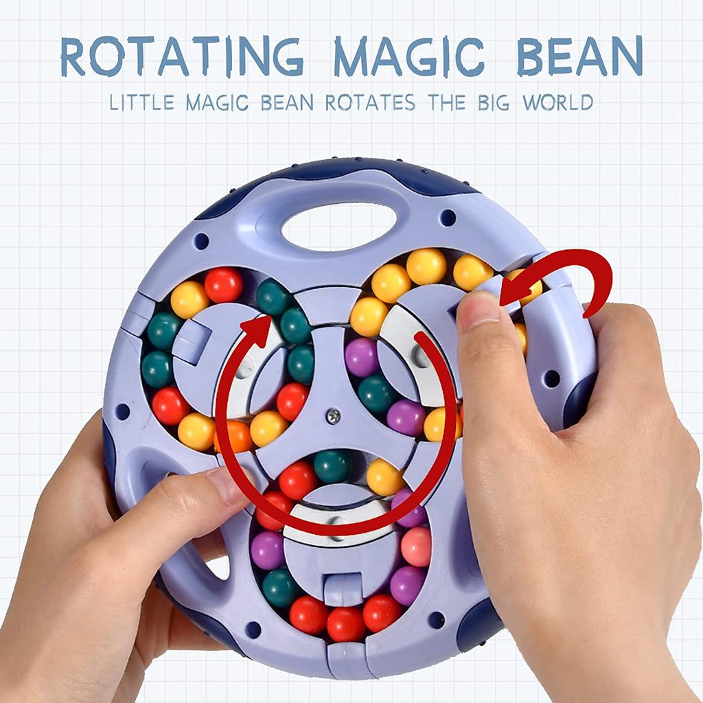Fidget Toys Puzzles For Adults Gifts Sensory Toys For Autistic Children Learning & Education Toys Rotating Magic Bean Pad Games