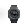 Casio Мужские часы с ЖК-дисплеем и аналоговым двойным дисплеем Серия Black GA-2100-1A1(Watch3--)