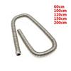 60-200cm Dual-layer Car Heater Exhaust Pipe Stainless Steel For Webasto Eberspacher Air Diesel Heater Exhaust Hose Tube Line