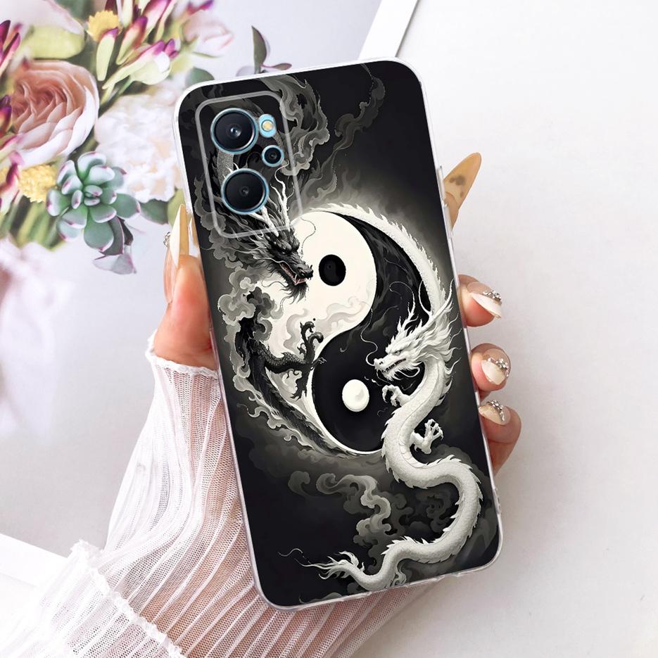 Чехол для Realme 9i 4G RMX3491 Милый Лев Модный Расписной Чехол Мягкий Тонкий Чехол для Телефона Для Realme 9i 5G RMX3612 Realme9i Чехлы Сумки