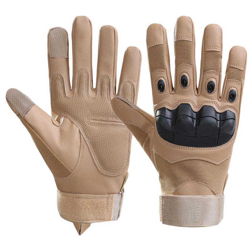 Tactical Gloves Full Finger Men's Field Outdoor Protection Sports Training Military Fans Fighting Cycling Mountaineering Gloves