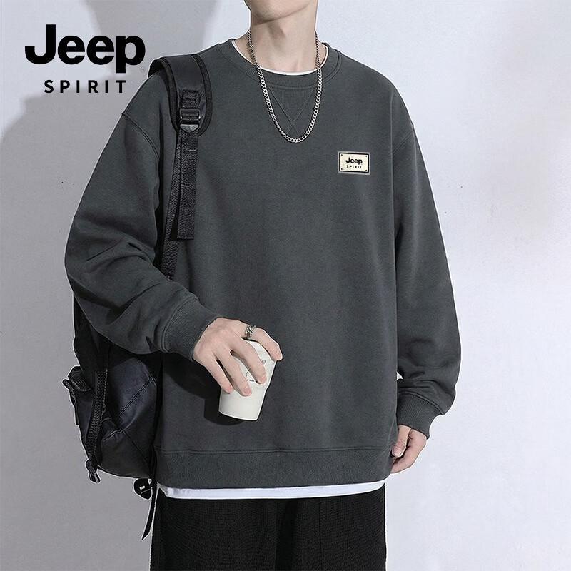 Универсальная толстовка с круглым вырезом для мужчин JEEP SPIRIT