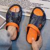 Платформенные сандалии мужские пляжные туфли стиль 2025 высокое качество оригинальные резиновые шлепанцы дизайнерские роскошные забавные тапочки для мужчин