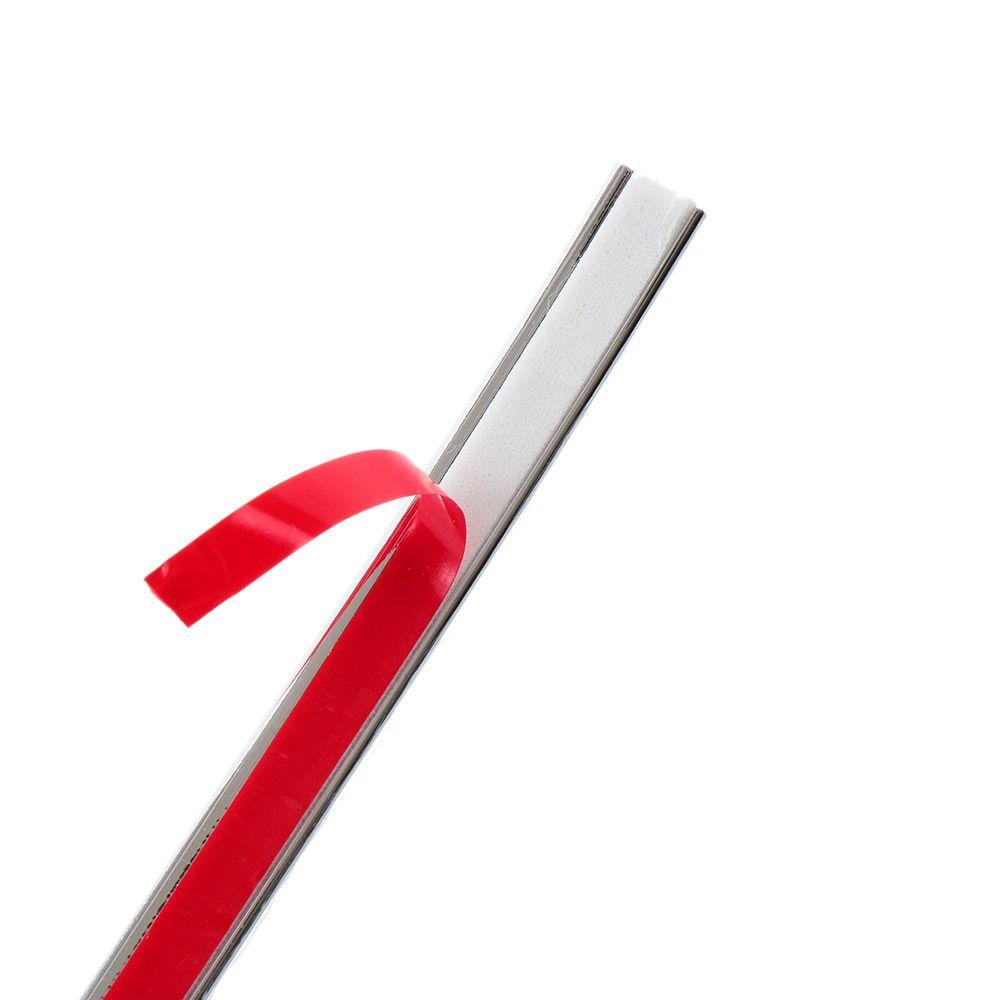 Width Styling Auto DIY Moulding Trim Adhesive Sticker  Bumper Protective Car Body Chrome Strip