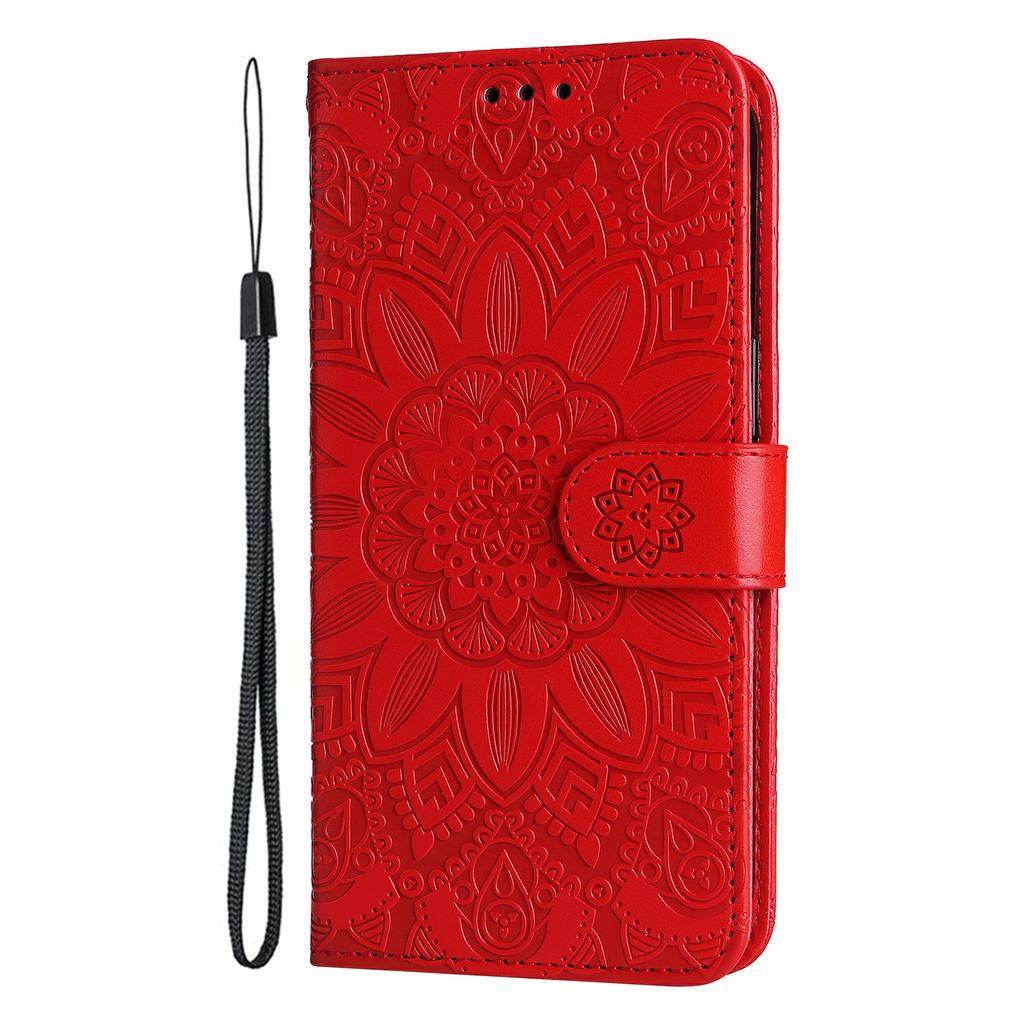 For Vivo X200 Pro Mini 5G Case Sunflower Imprint Leather Wallet Phone Cover