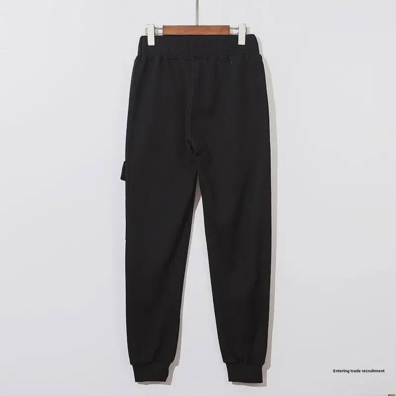 Спортивные брюки унисекс в функциональном стиле с несколькими карманами — в европейском и американском стиле