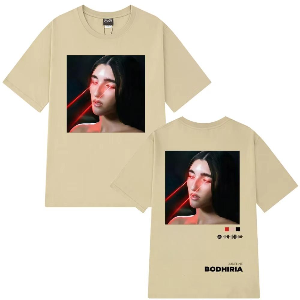 Singer Judeline Album Tour 2026 Print Tshirt Men Women Harajuku Tshirts Summer Casual pure Cotton Hiphop Tshirts Fan Gifts