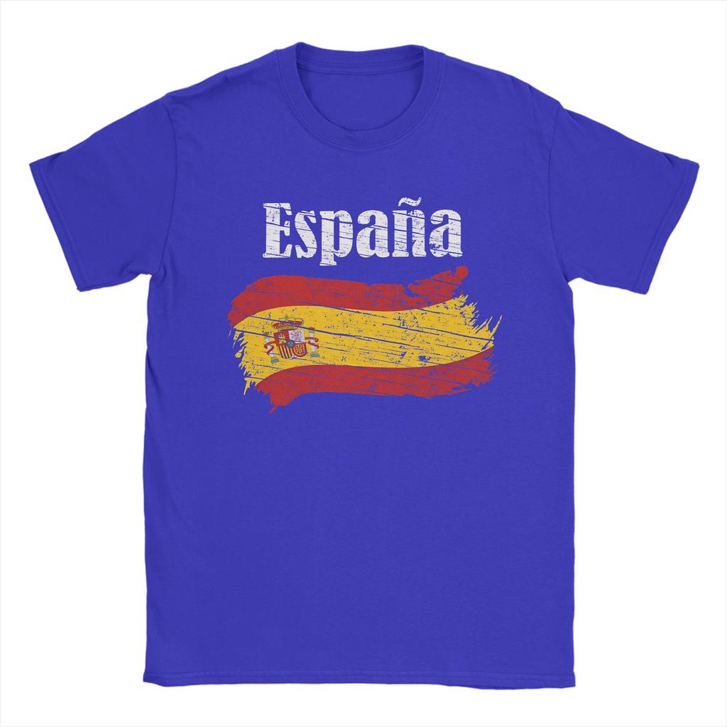 Герб Испании Испанский символ Espania Футболка Летняя 100% Хлопок Футболки Для Мужчин Трендовая Свободная Футболка С Коротким Рукавом Топы