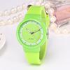 Fashion Silica Gel Strap Unisex Wristband Student Quartz Analog Watches Accessories