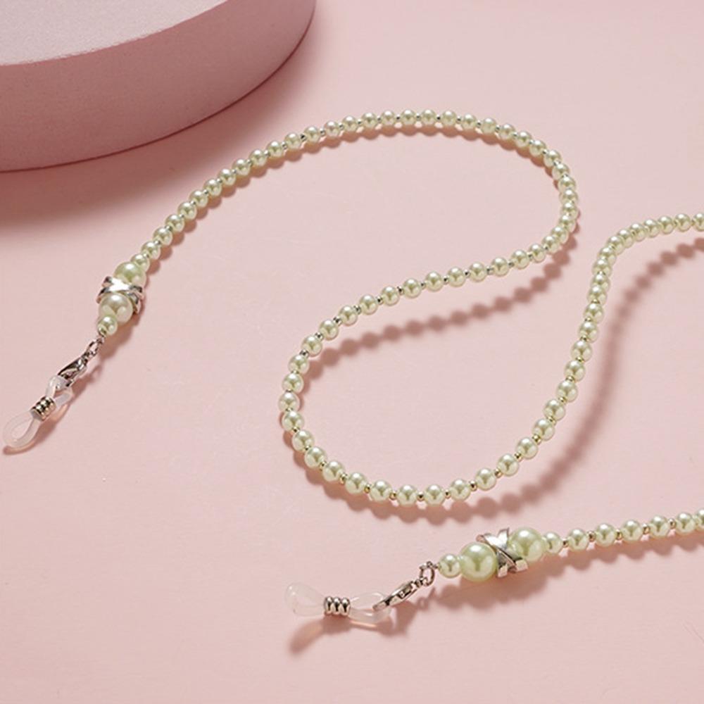 Imitation Pearl Eyeglass Rope Antiskid Lanyard Holder Portable Glasses Strap  Outdoors