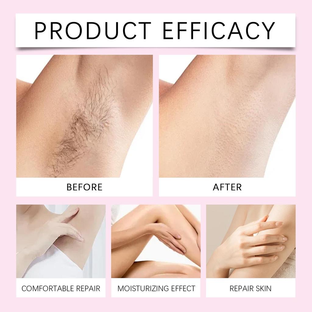 OUHOE Strawberry Scented Post-Hair Removal and Shaving Care Oil, Gentle and Moisturizing, Hydrating and Soothing, Suitable for Whole Body, 40ml