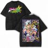 Аниме JoJo's Bizarre Adventure DIO Стирка Футболка Прибытие Унисекс Одежда Футболка Графическая Футболка Унисекс для Унисекс Ropa Hombre Футболка