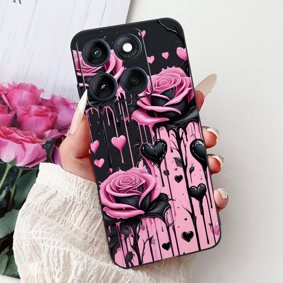 For Motorola Edge 60 Pro Case Luxury Butterfly Painted Cover Soft TPU Phone Case For Motorola Edge 60 Fusion Egde60 Pro 60S Bags