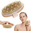 Skin Exfoliating Shower Brush Soft Bristles/Wooden Handheld Brush Bristles Body Brush Men/Women