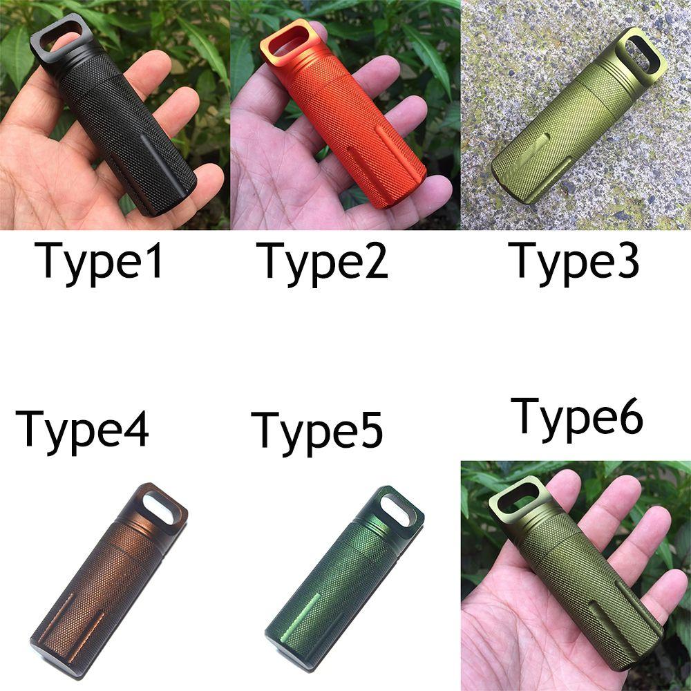 Holder Storage Capsule Seal Bottles EDC Survival Kit Pill Airtight Case Waterproof Seal Bottle