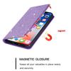 Wallet Bling Glitter Magnetic Flip Suction Leather Case For iPhone Samsung Xiaomi Redmi