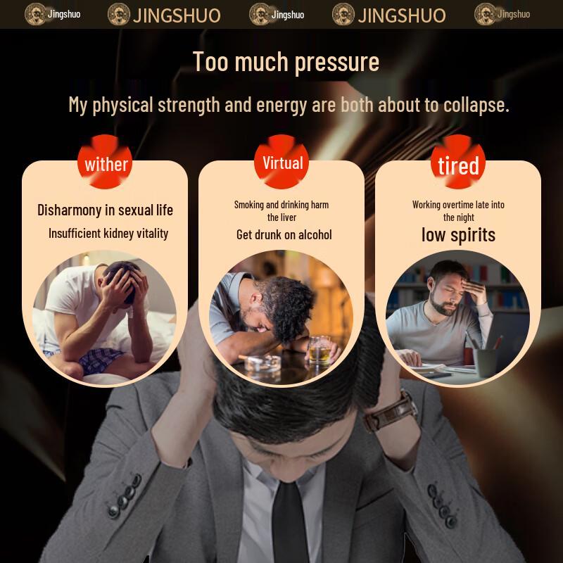 Jingshuo Men's Eight Treasure Vitality Tea