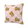 Rilakkumas Cartoon (2) Pillow Cover Fashion Pillow Case For Sofa Home Decoration Cushion Cover Square Design Pillowcases Gift