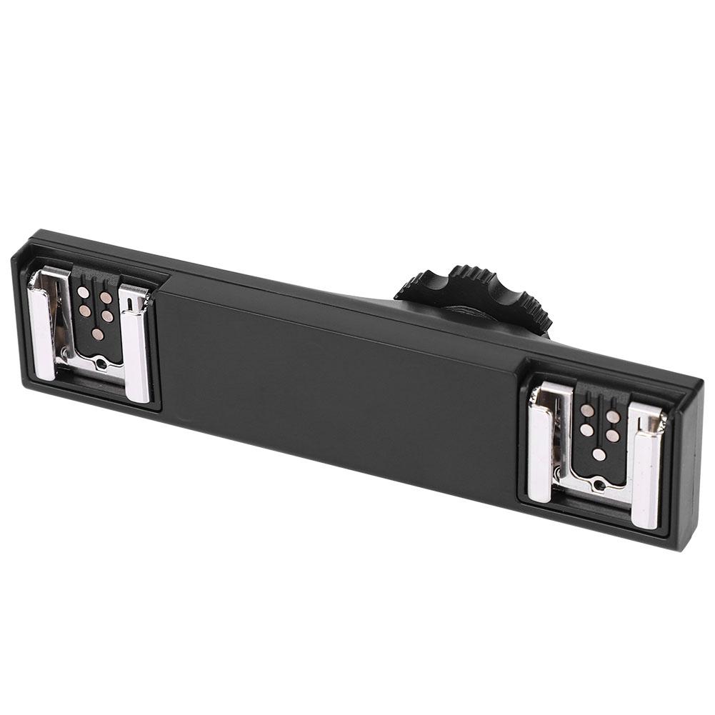 Качественный сверхлегкий двойной разветвитель «горячий башмак» для зеркальной фотокамеры (для зеркальной камеры)