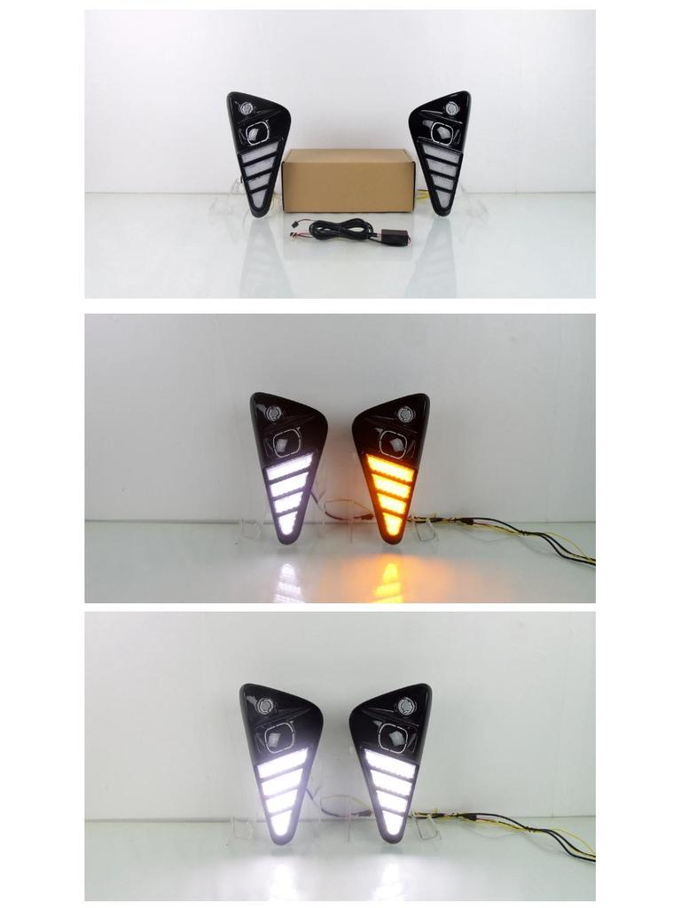 Передний светодиодный дневной ходовой огонь для Toyota Yaris/Yaris Cross 2023-2024