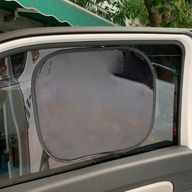 Foldable Sunshade for Auto UV Protection Dazzling Light Put It on The Windscreen Side or Rear Window Summer Protection Auto Film