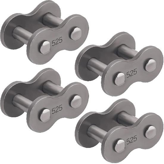 AHL 1 Pcs 520 Series Steel Master Link O-Ring Chain Clip-Type Connecting Link for Motorcycle Dirt Bike