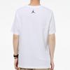 Air Jordan Running Training Повседневная футболка с короткими рукавами и круглым вырезом с мультяшным принтом Мужские топы Белые DO1927-100
