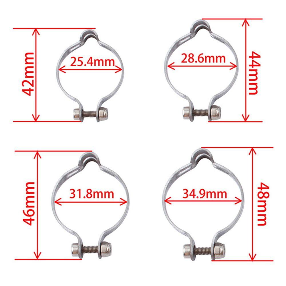 Организация Детали велосипеда из нержавеющей стали Пряжка для труб Зажим для троса Зажим для тормозной магистрали Фиксированное кольцо для провода