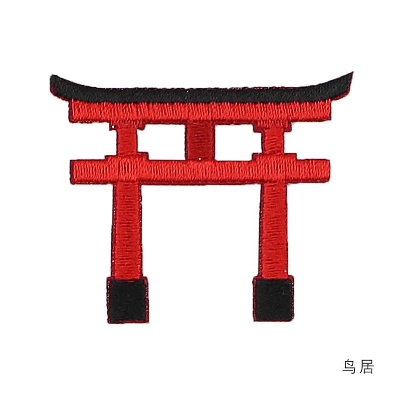 Японский счастливый кот тканевая наклейка сделай сам вышивка гвардейца тканевая наклейка ручная книга наклейка для украшения мобильного телефона нашивка наклейка одежда сумка