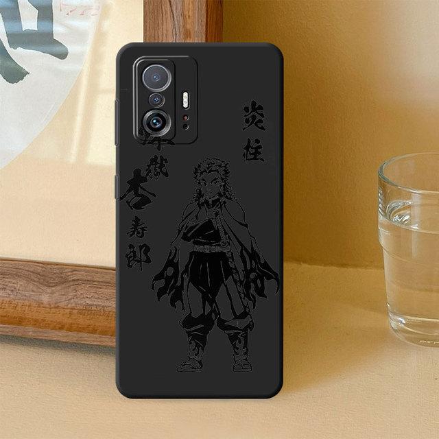Силиконовый чехол для Samsung Galaxy Note 20 Ultra 10 Plus 8 9 S20 S22 S21 S23 5g аниме Kurama Demon Slayer Xshell Cover
