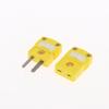 2Pcs K Type Mini Thermocouple Connectors Durable Male Female Temperature Sensor Plugs for Laboratory Measurement