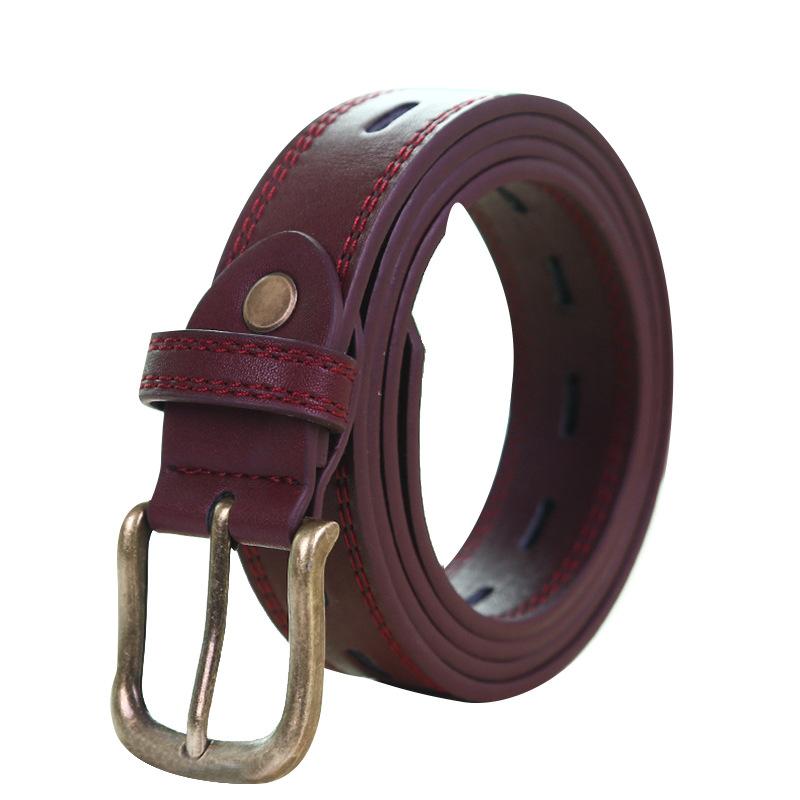 Женский повседневный декоративный ремень с металлической пряжкой и ажурным узором, Женский ремень для платья без проколов