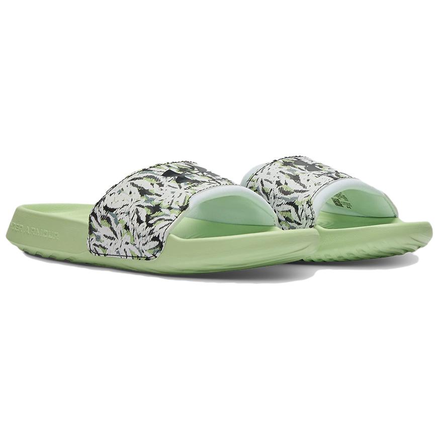 Under Armour Ignite Select Comfortable Lightweight EVA Slide Sandals Women Footwear Light-Green 3027223-301