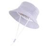 Adjustable Kids Sun Protection Hat Korean Style Outdoor Playing Hat Baby Beach Hats  for Boys Girls