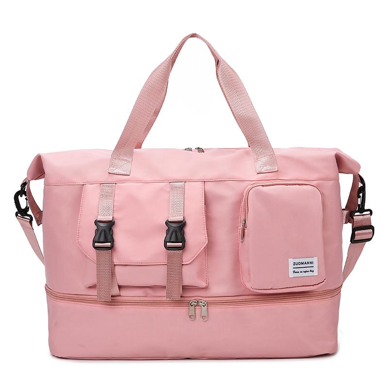 Большая вместительная дорожная сумка, многофункциональная спортивная сумка для фитнеса, раздельная сумка для сухого и влажного хранения, сумки для обуви, сумка для хранения