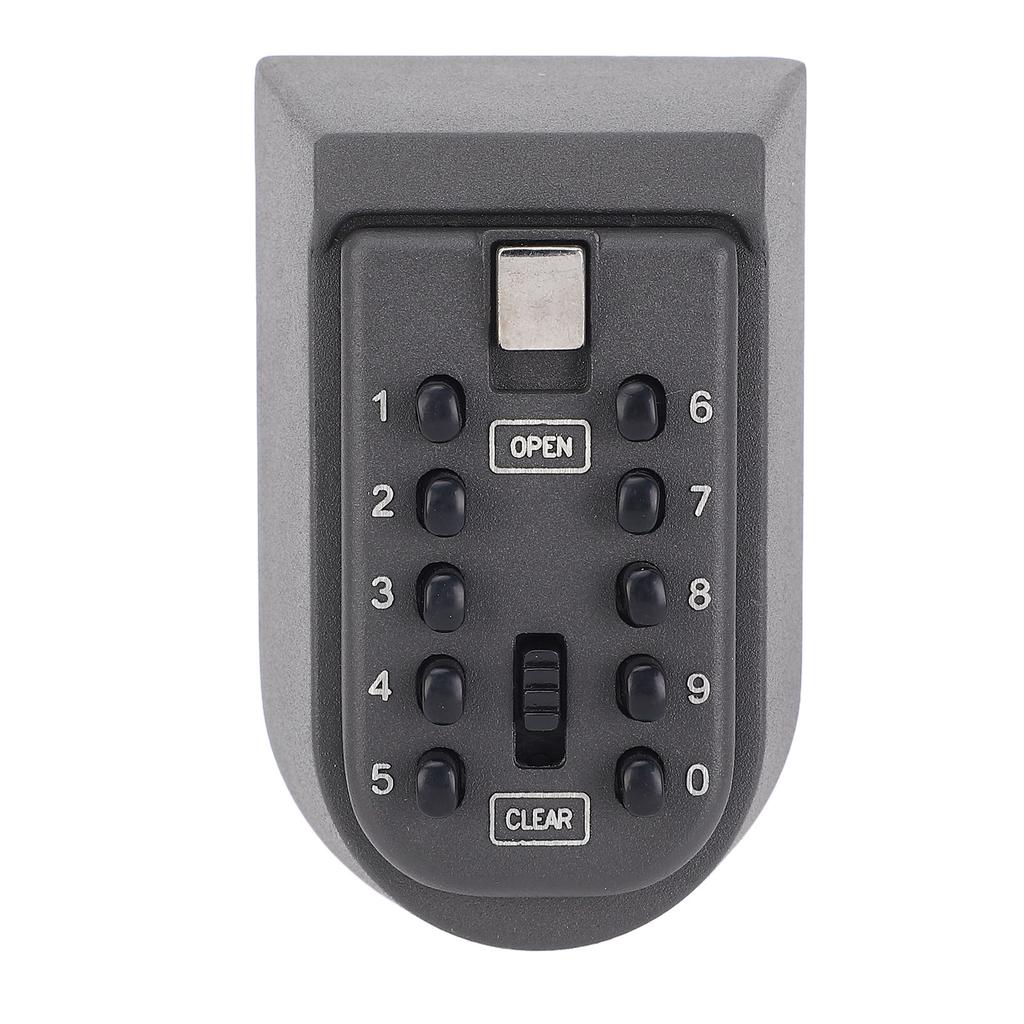 Ключница с кодовым замком для наружного настенного монтажа, водостойкая, безопасное хранилище для ключей, кодовая ключница с 10-значным кодовым замком для ключей от дома