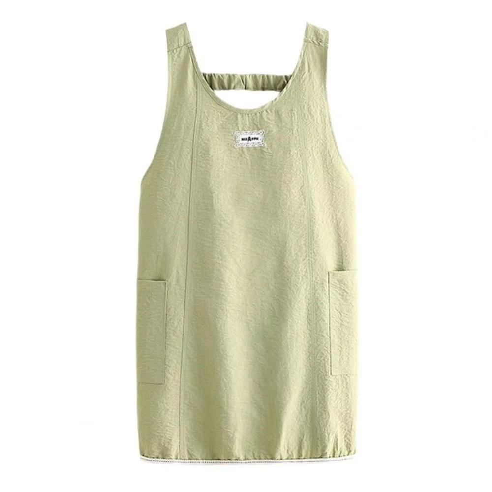 Lightweight Water-Resistant Apron Water-Resistant Breathable Apron Cotton-Linen Apron For Women