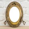 Brass Porthole Mirror Nautical Maritime Wall Decor