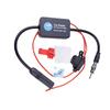 Am Fm Radio Anti-Interference Enhance Auto Electronic Accessories 12V For Ant208 Car Antenna Signal Amplifier Set