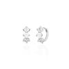 Lunne 14K Triple Brilliant One-Touch Ring Earrings (14K Gold) #Lfe21