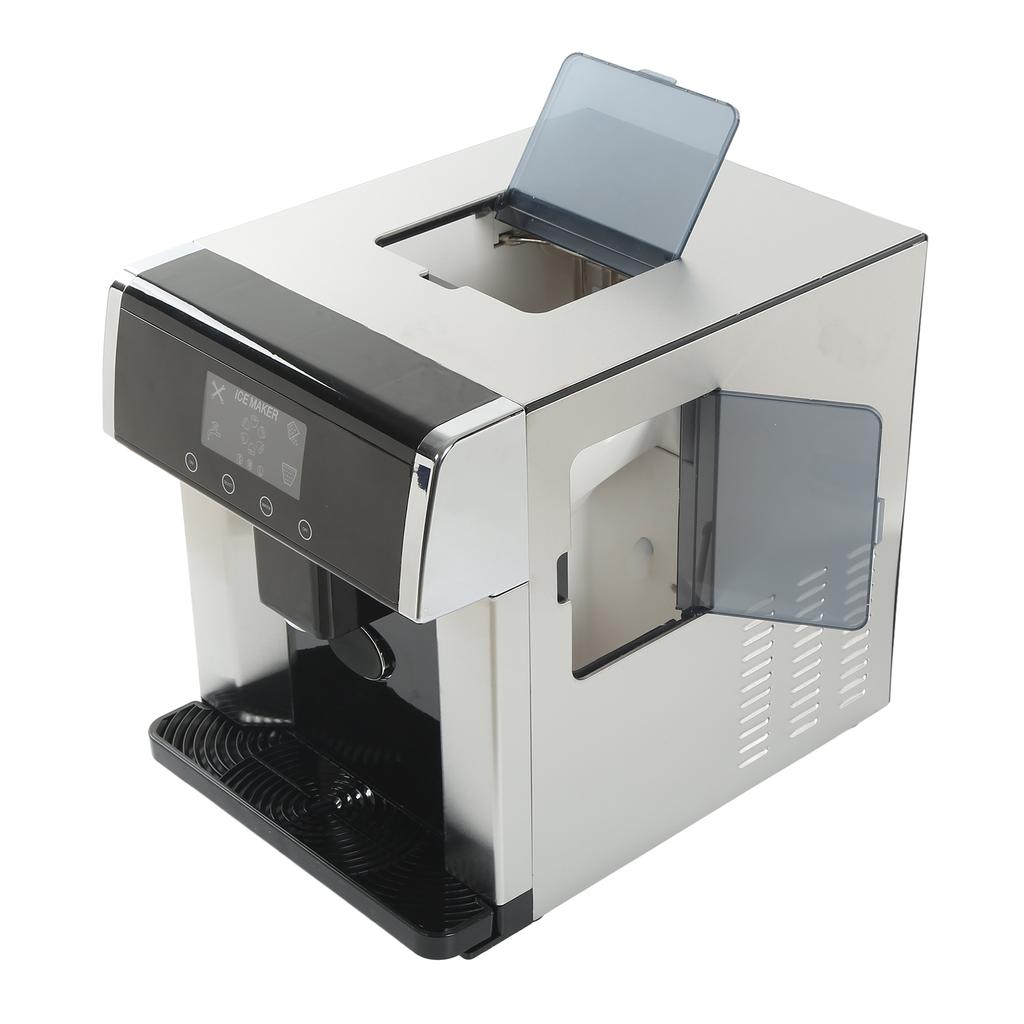 Home Ice Maker Machine 2 In 1 Ice Maker Water Dispenser LCD Touch Display Ice Maker Countertop US
