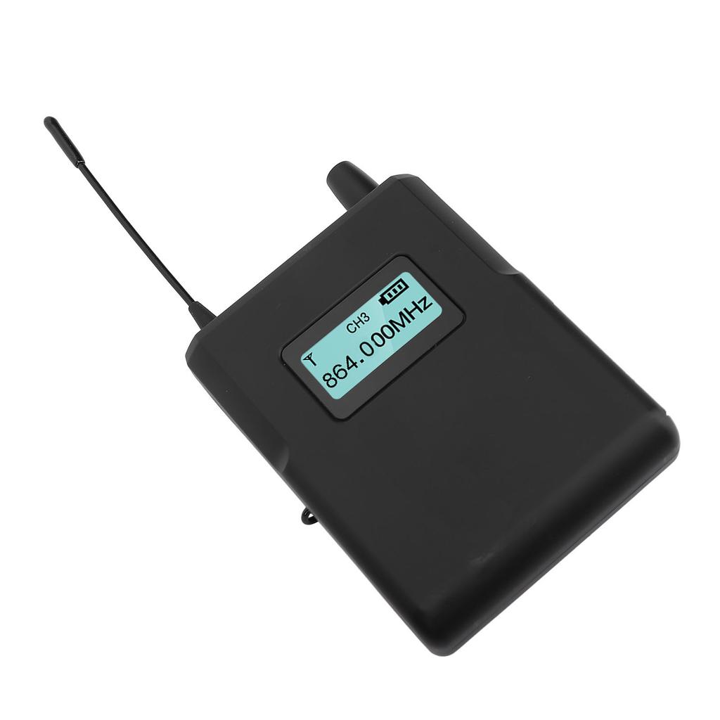 IEM Receiver 863 To 865mhz 36 Adjustable Frequencies Digital Wireless IEM Receiver for Stage Performance Live